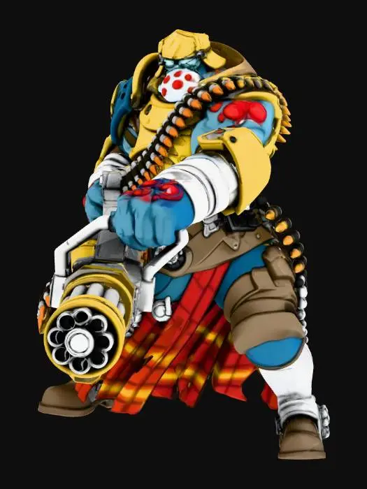 3D model for Bruno Rampage