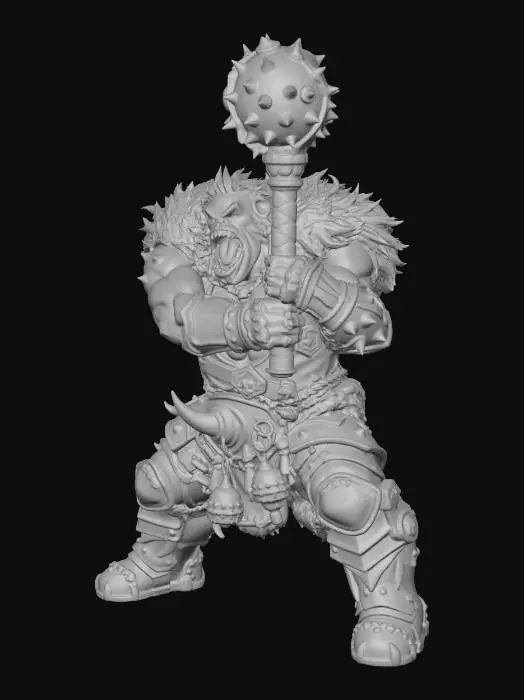 3D model for Warrior's Roar