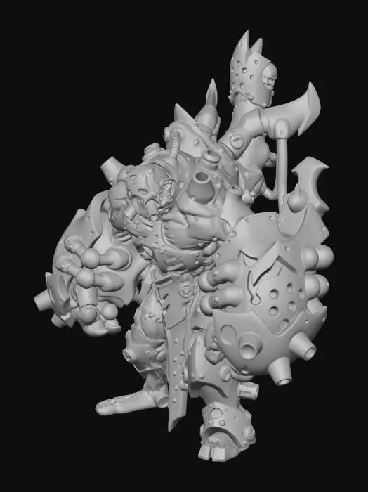 3D model for MechaniThrall Brutes