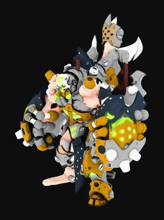 3D model for MechaniThrall Brutes