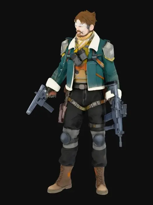 3D model for Mercenary Maverick