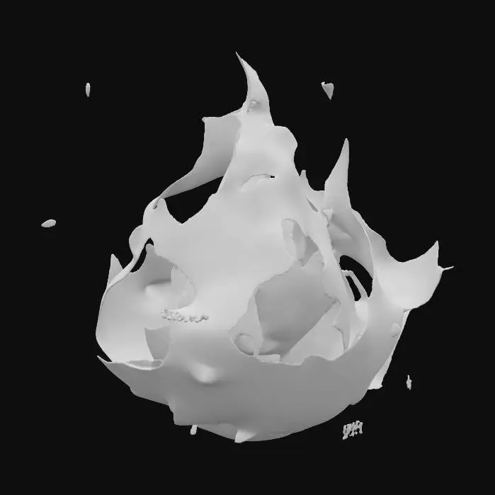 3D model for Blaze of Serenity