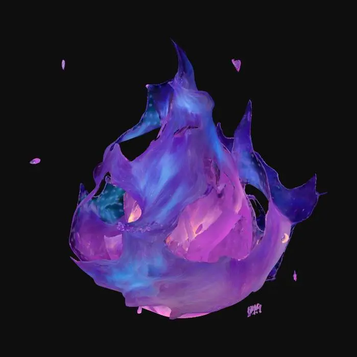 3D model for Blaze of Serenity