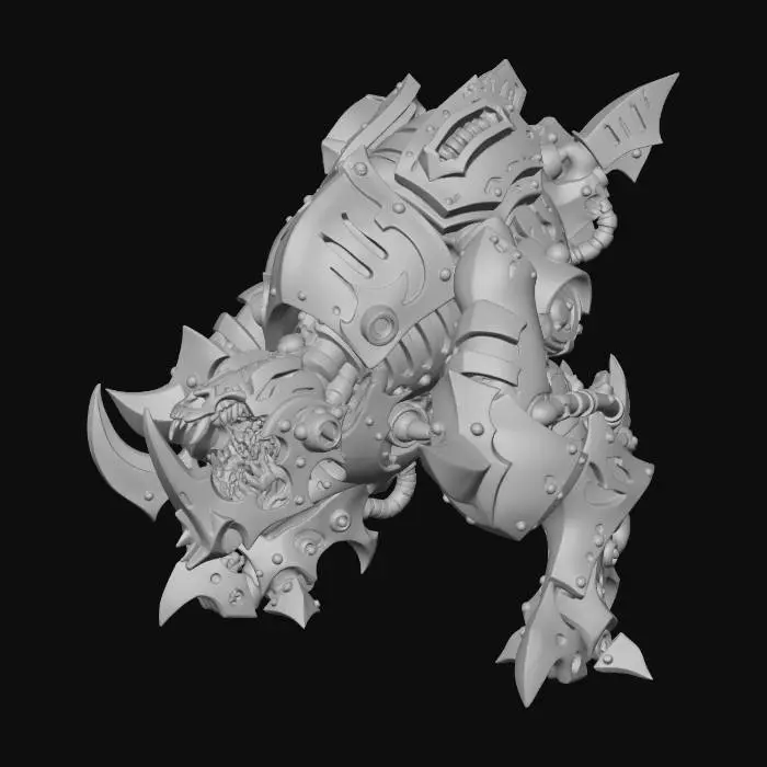 3D model for Cyber Beast Raptor