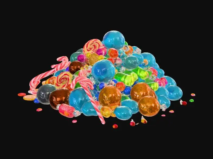 3D model for Candy Delight