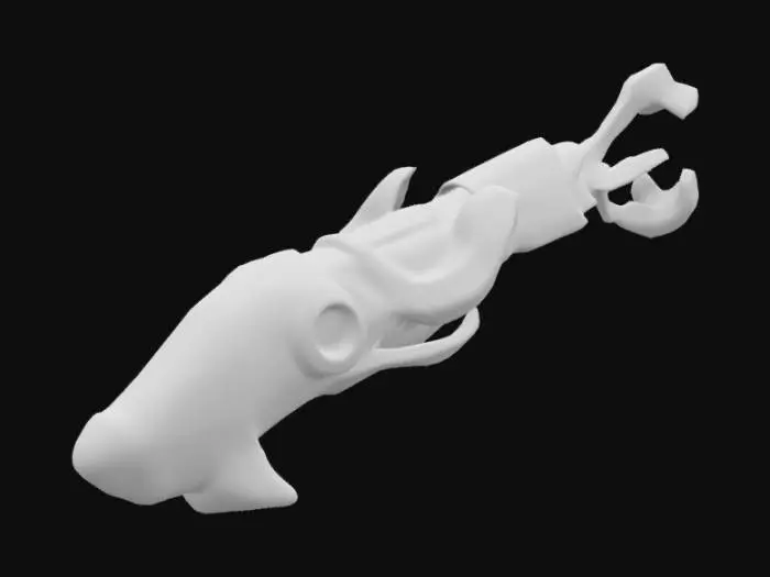 3D model for Canon à trou noir