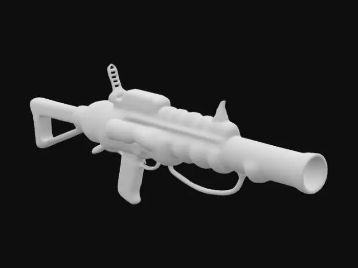 3D model for Firework gun