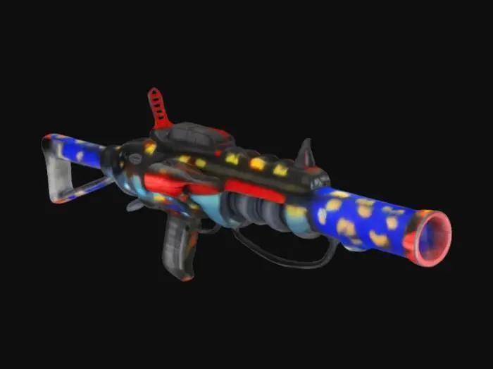 3D model for Firework gun