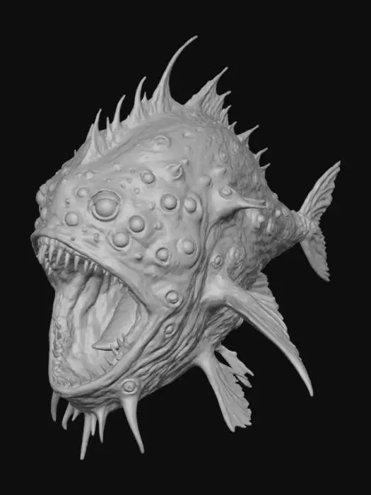 3D model for Abyssal Terror