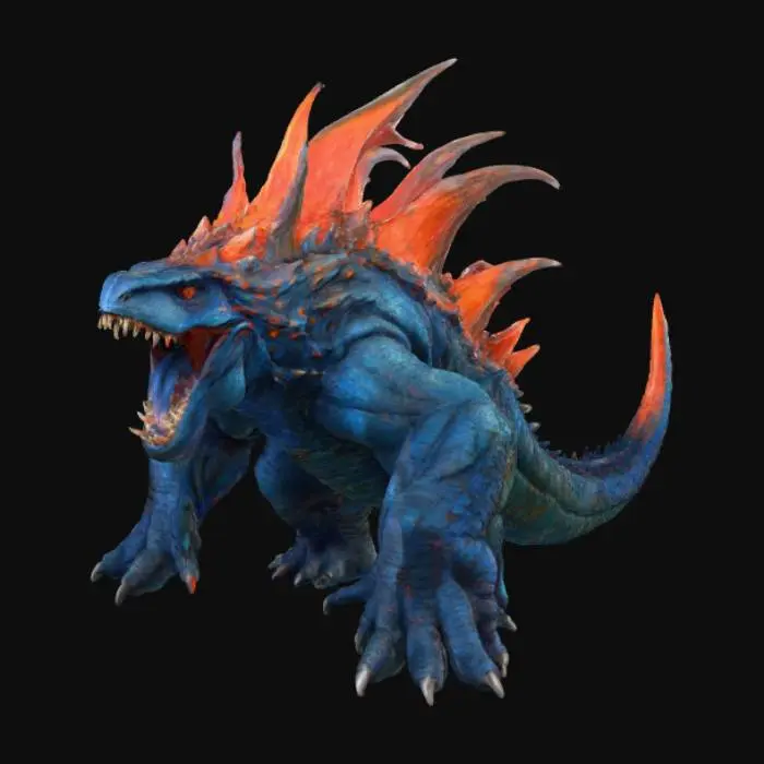 3D model for Inferno Beast Emergence