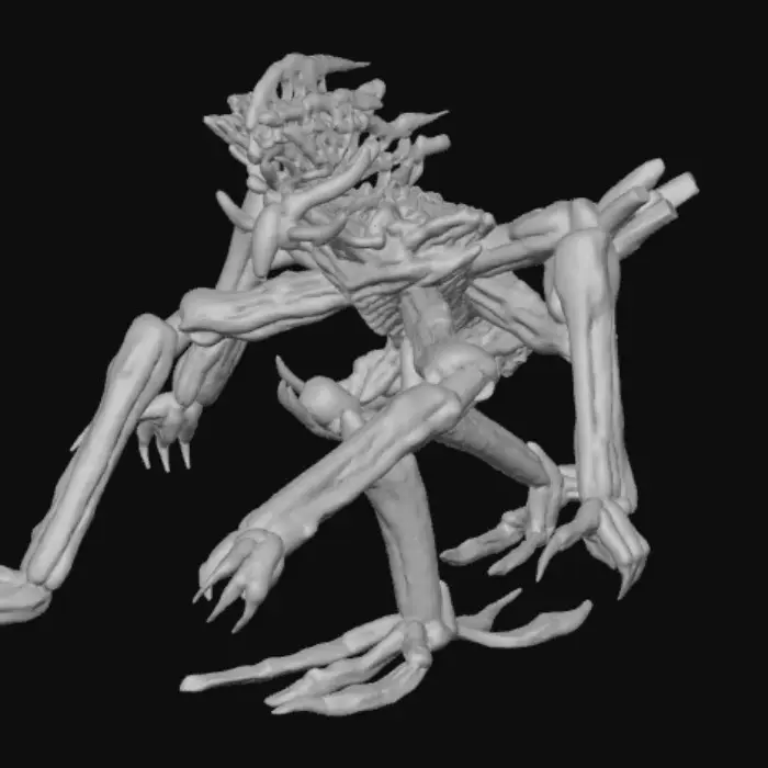 3D model for Labyrinth Guardian