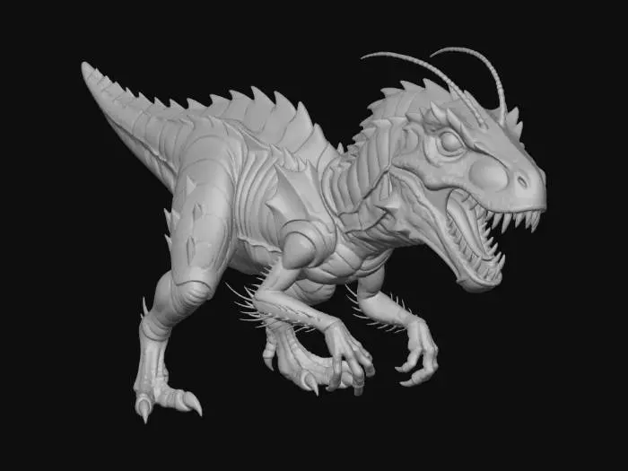 3D model for Jurassic Guardian