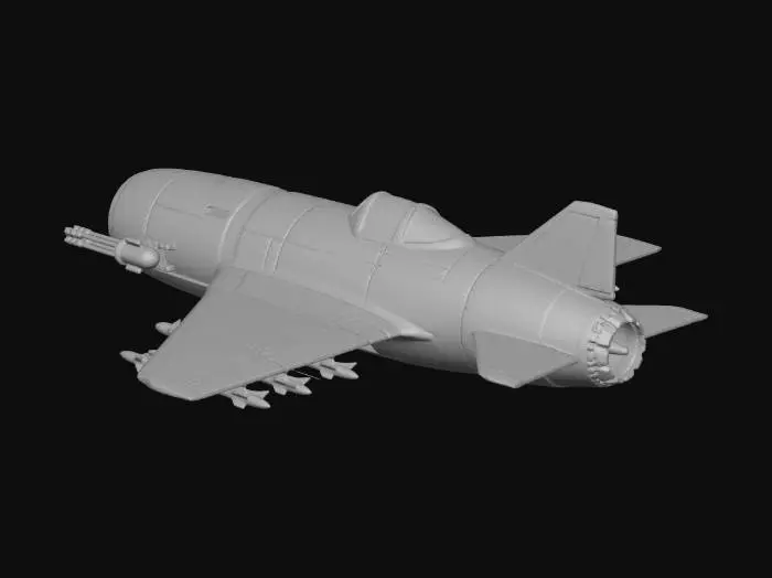 3D model for Trigie Ace Interceptor