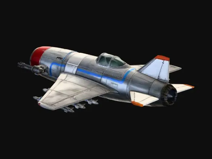 3D model for Trigie Ace Interceptor