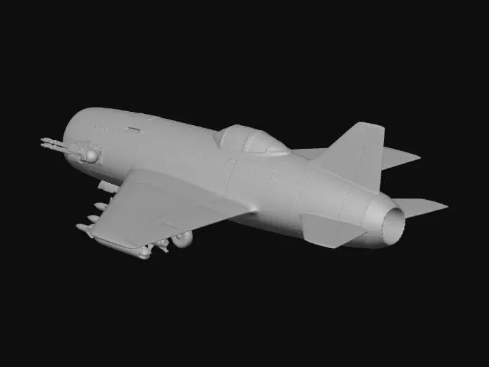 3D model for Trigie Ace Interceptor