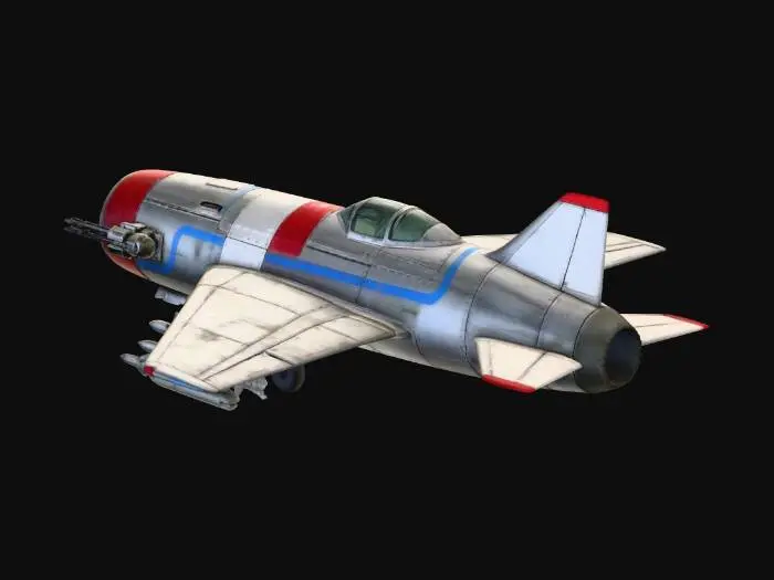 3D model for Trigie Ace Interceptor