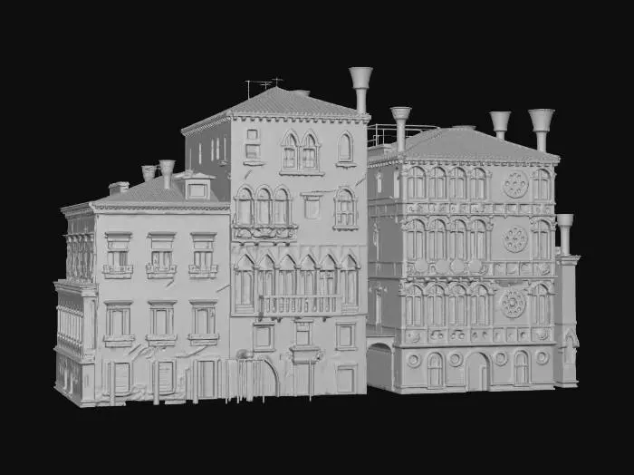 3D model for Venetian Canal Trio