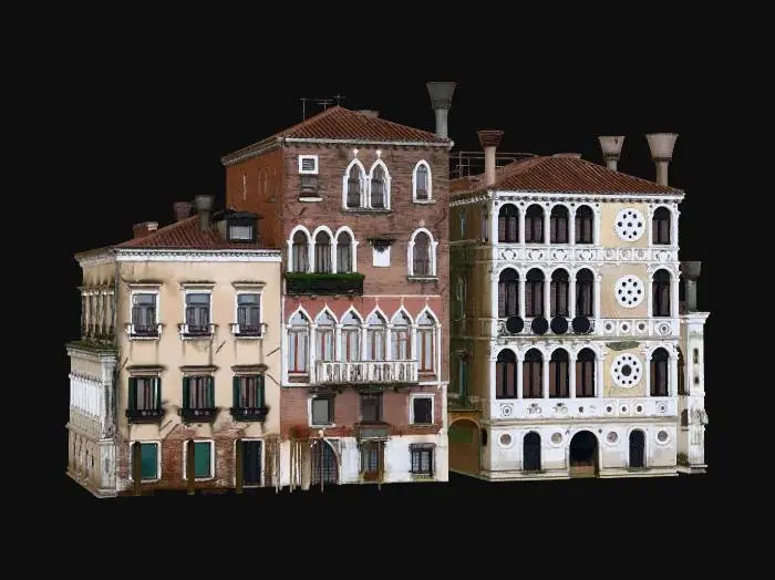 3D model for Venetian Canal Trio