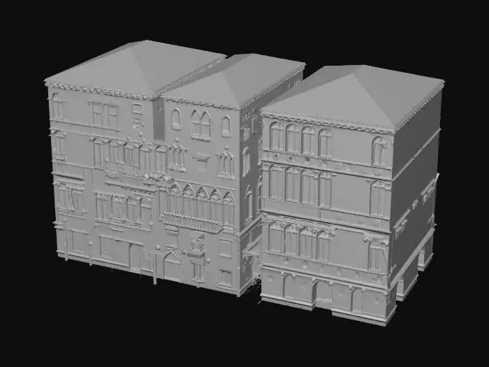 3D model for Venetian Canal Trio