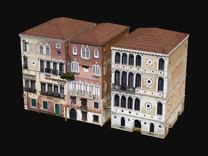 3D model for Venetian Canal Trio