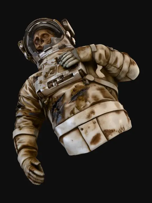 3D model for Resting Voyager