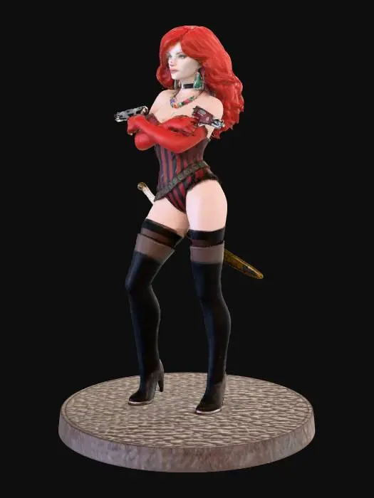 3D model for Crimson Defender