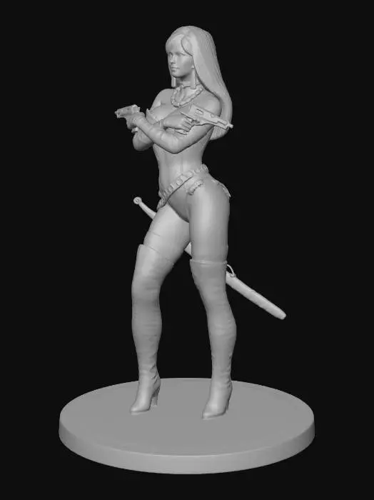 3D model for Warrior Elegance