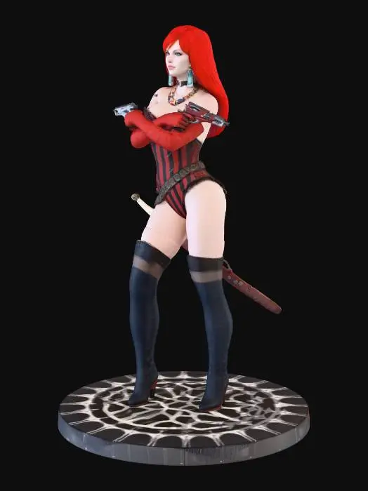 3D model for Warrior Elegance