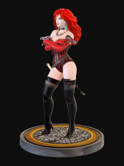 3D model for Crimson Defender