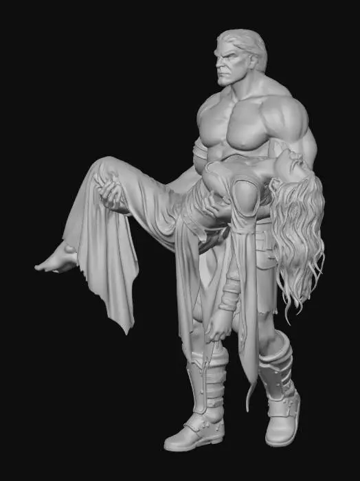 3D model for Rescue in the Wasteland