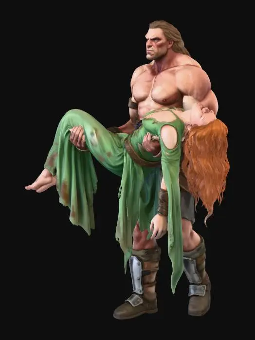 3D model for Rescue in the Wasteland