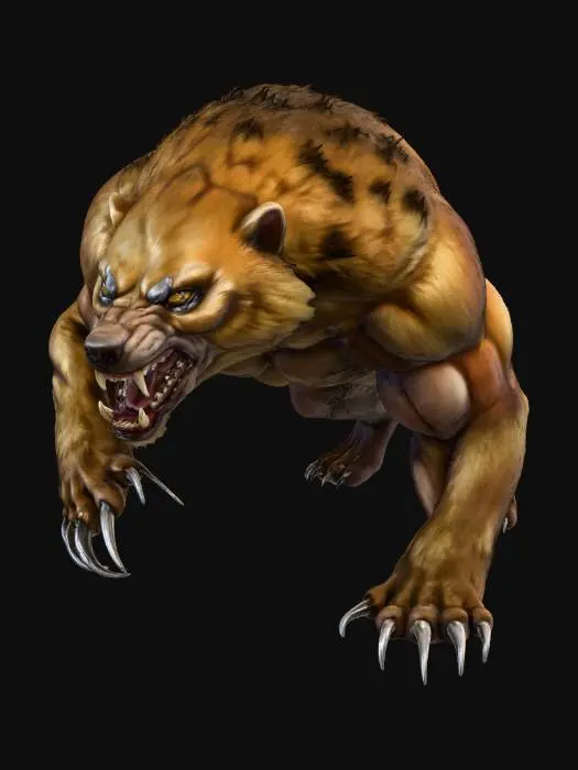 3D model for Fierce Beast