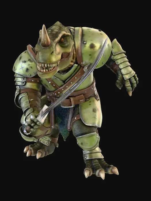 3D model for Dino Knight