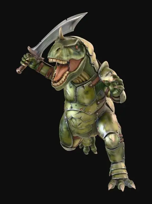 3D model for Dino Knight