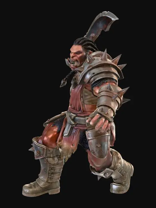 3D model for Warrior's Roar