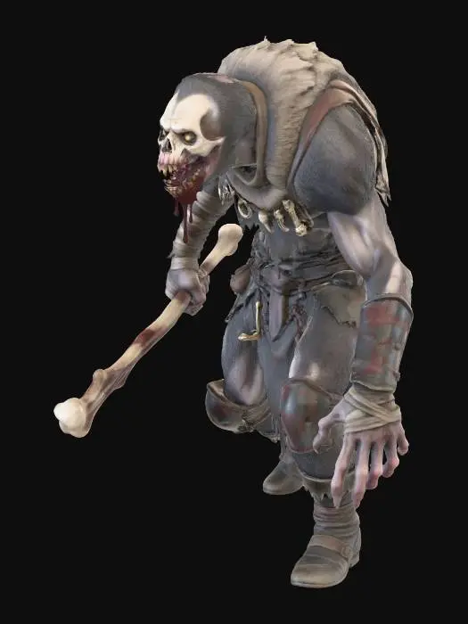 3D model for Bonebound Brute