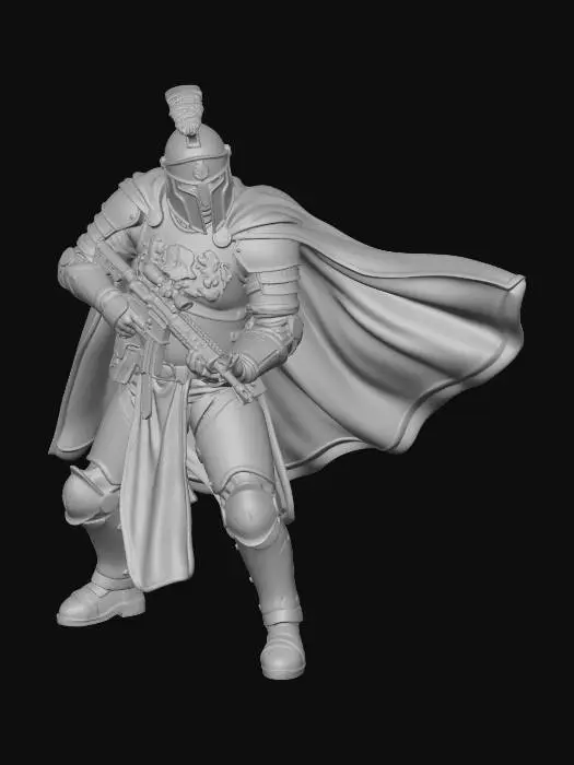 3D model for Anachonic Roman Legionary 04