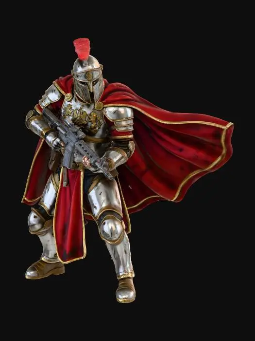 3D model for Anachonic Roman Legionary 04