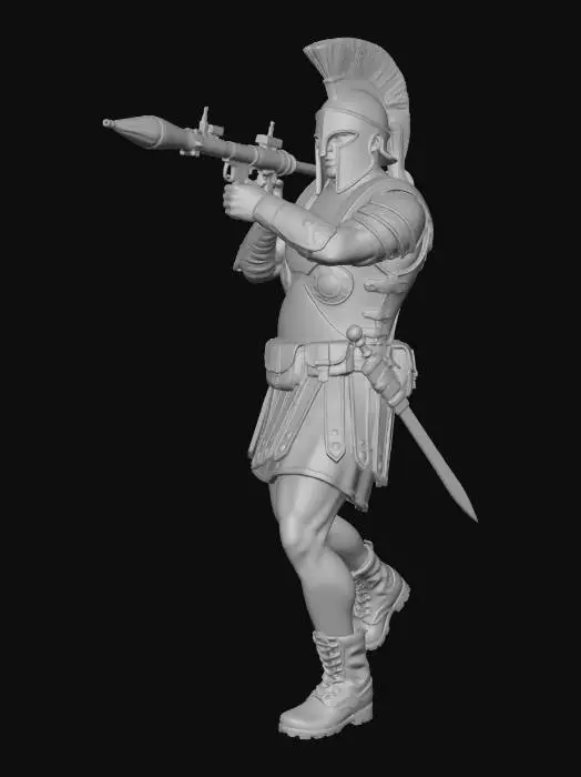 3D model for Rocket Gladiator