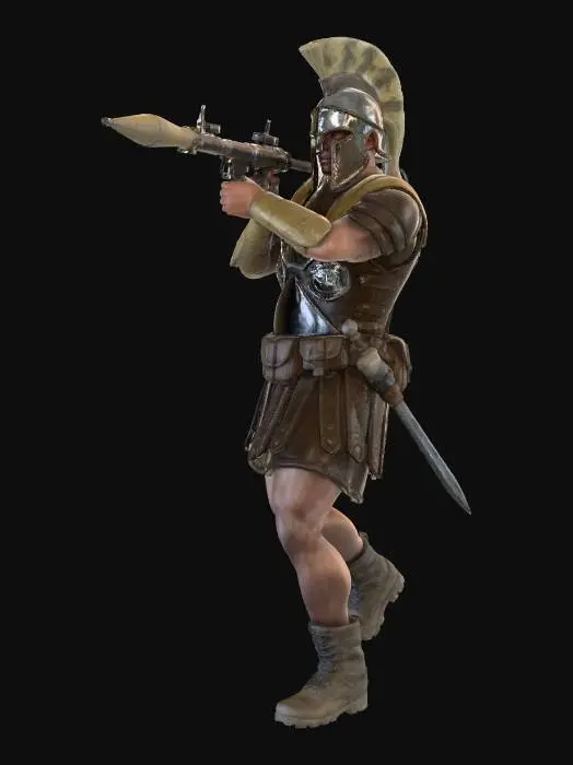 3D model for Rocket Gladiator