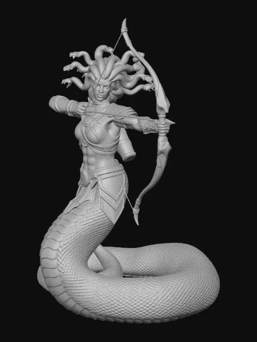 3D model for Good Medusa