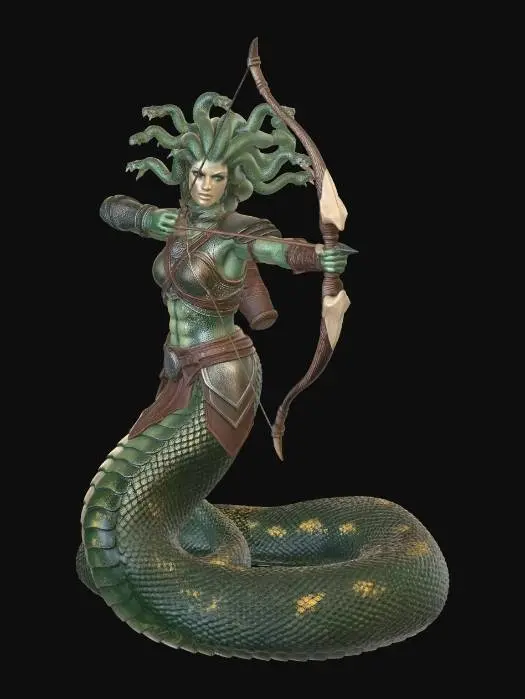 3D model for Good Medusa