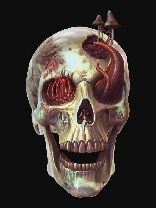 3D model for B.Eggleton Skull 2 mesh