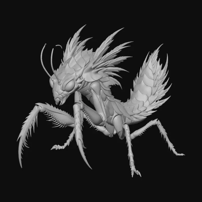 3D model for Mystic Woodland Mantis