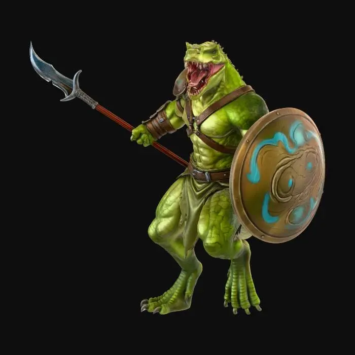 3D model for Verdant Warlord