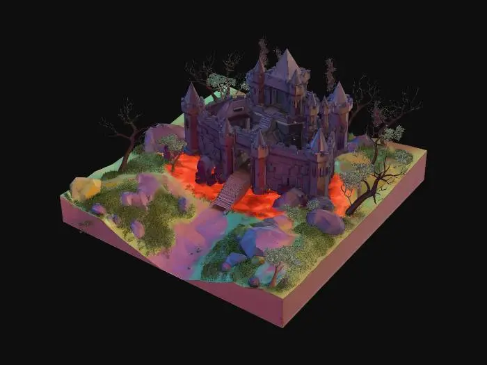3D model for Emberkeep Citadel