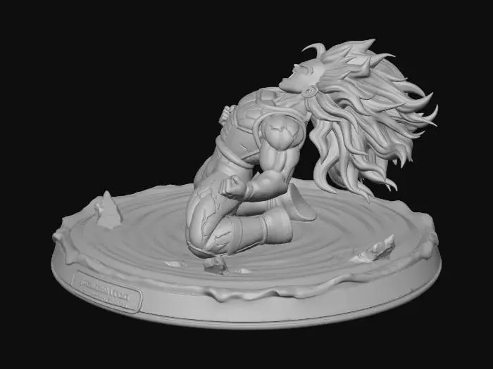3D model for Super Saiyan Nova: The Rage Unbound