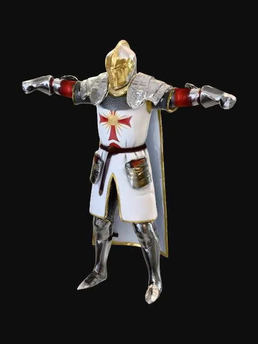 3D model for Knight's Triumph