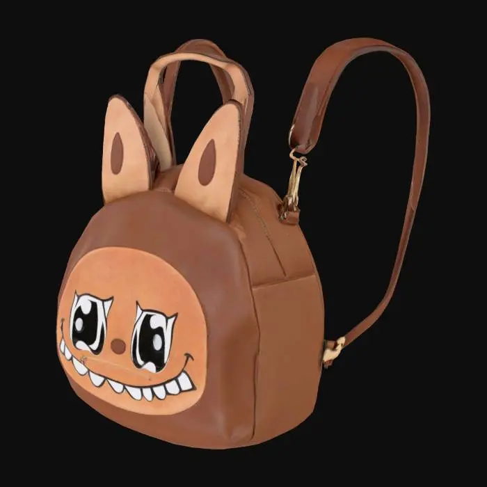 3D model for labubu Backpack не боле 3к полигонов