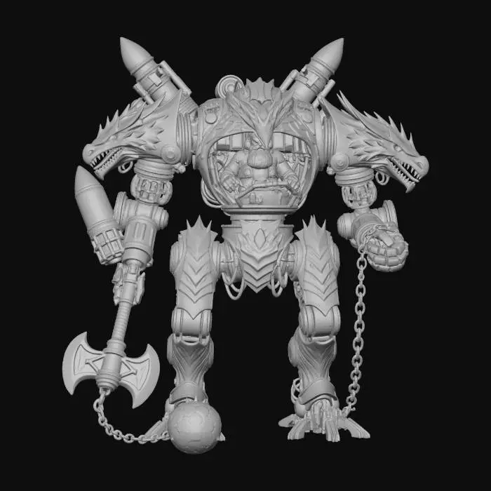 3D model for Mech Dragon Awakening
